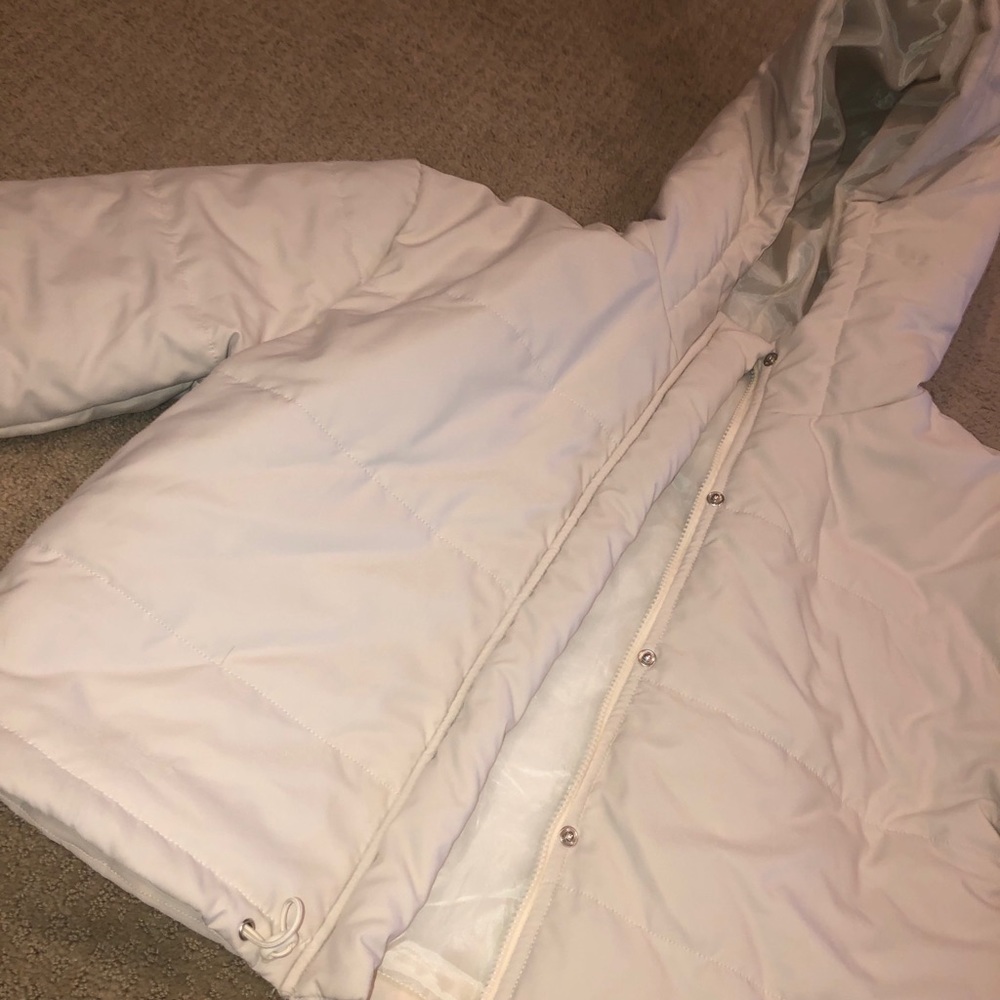Cream Puffer Jacket